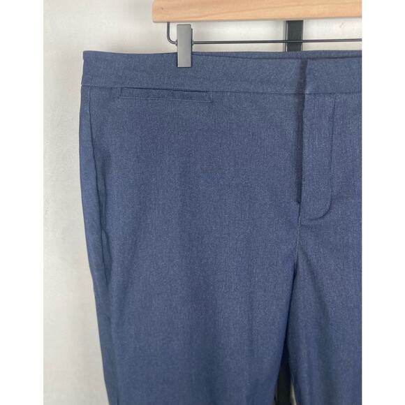 NYDJ Slim Trouser Ankle Pants Dark Blue 20W Lift Tuck Slimming Stretch Workwear - Picture 5 of 12